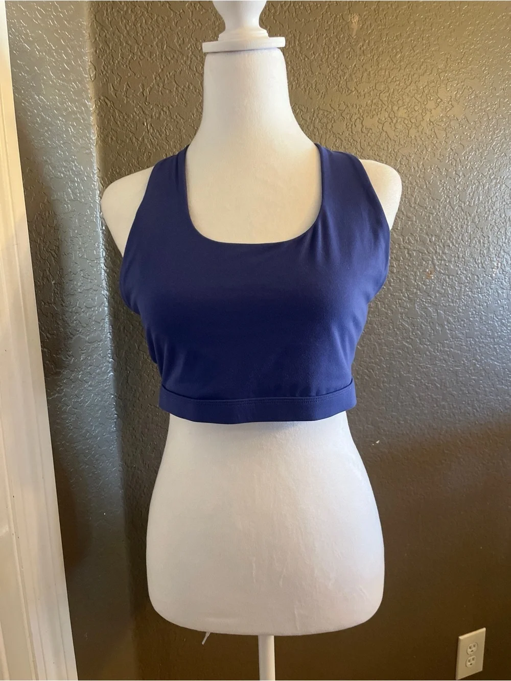 Fabletics Women’s Purple Strappy Back Sports Bra - Brand